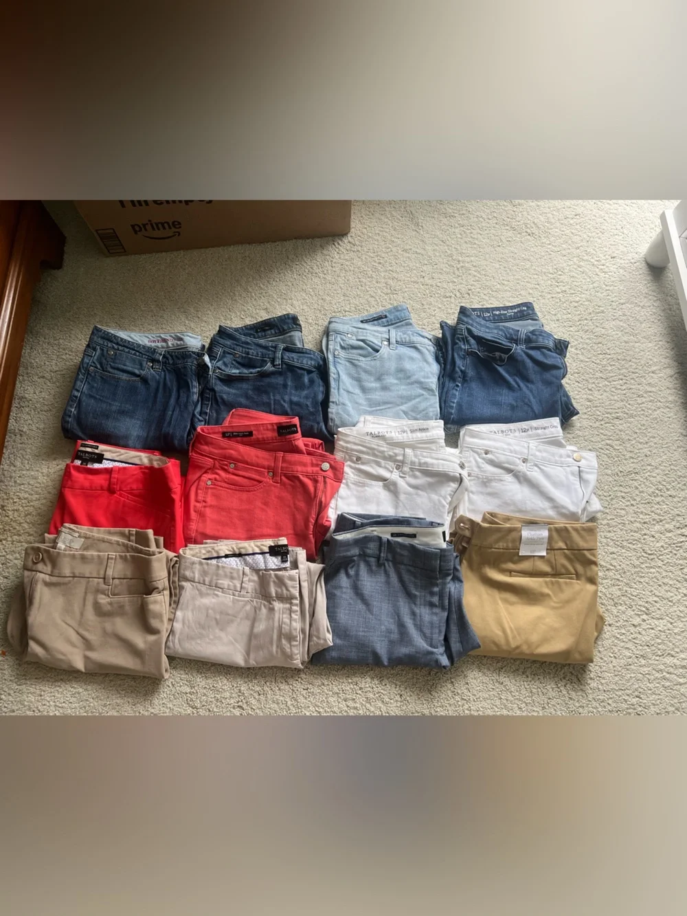 HUGE Lot of Talbot Crops and Pants all size 12P